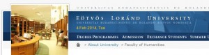 Center for Russian Studies’ Doctoral Program at the Eotvös Loránd University