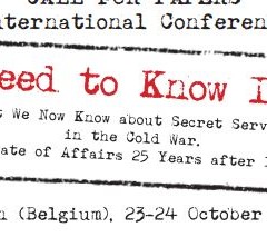 What We Now Know about Secret Services in the Cold War